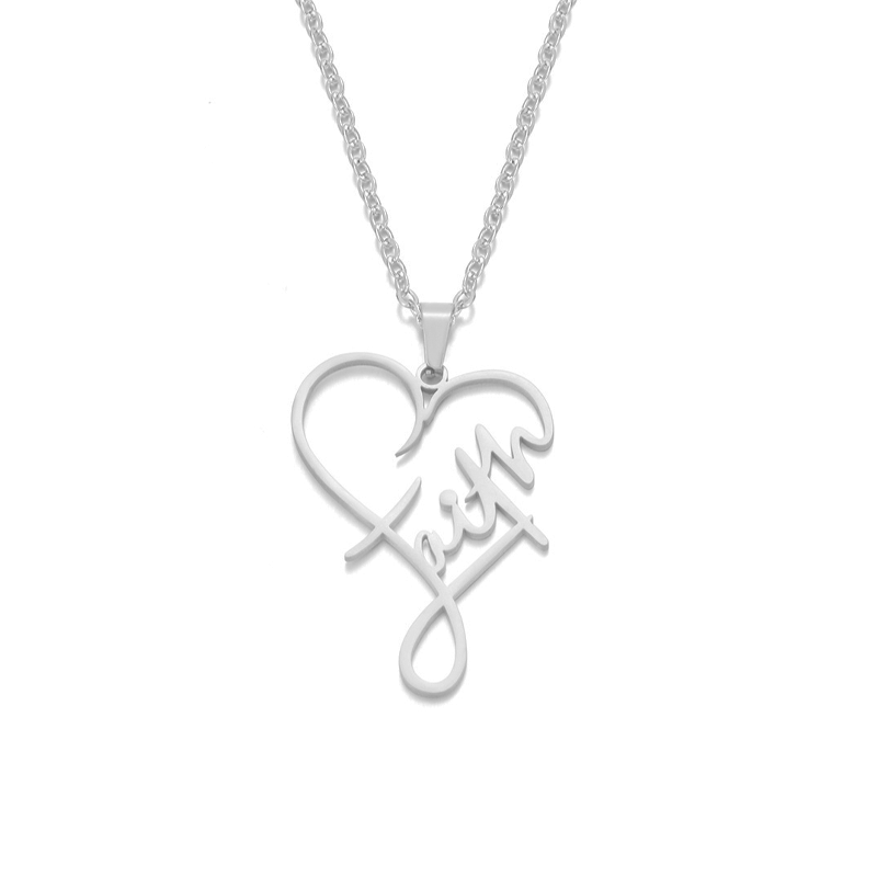 Heart Faith Pendant