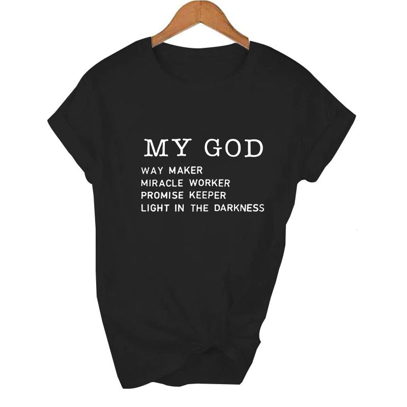 My God Christian Women T-shirt