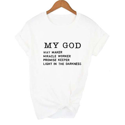 My God Christian Women T-shirt