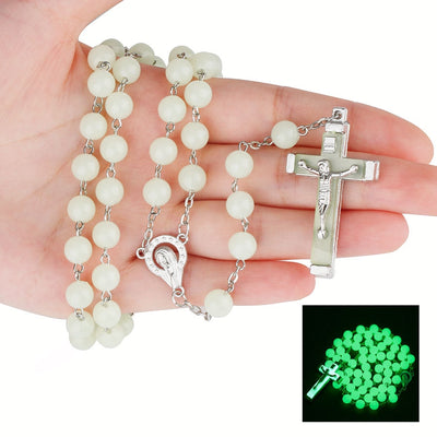 Women Crucifix Rosary Pendant