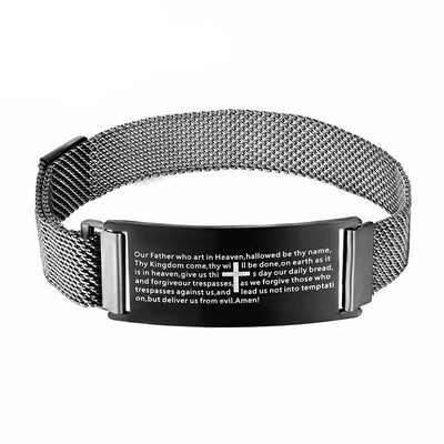 Cross Stainless Steel Magnetic Bracelets