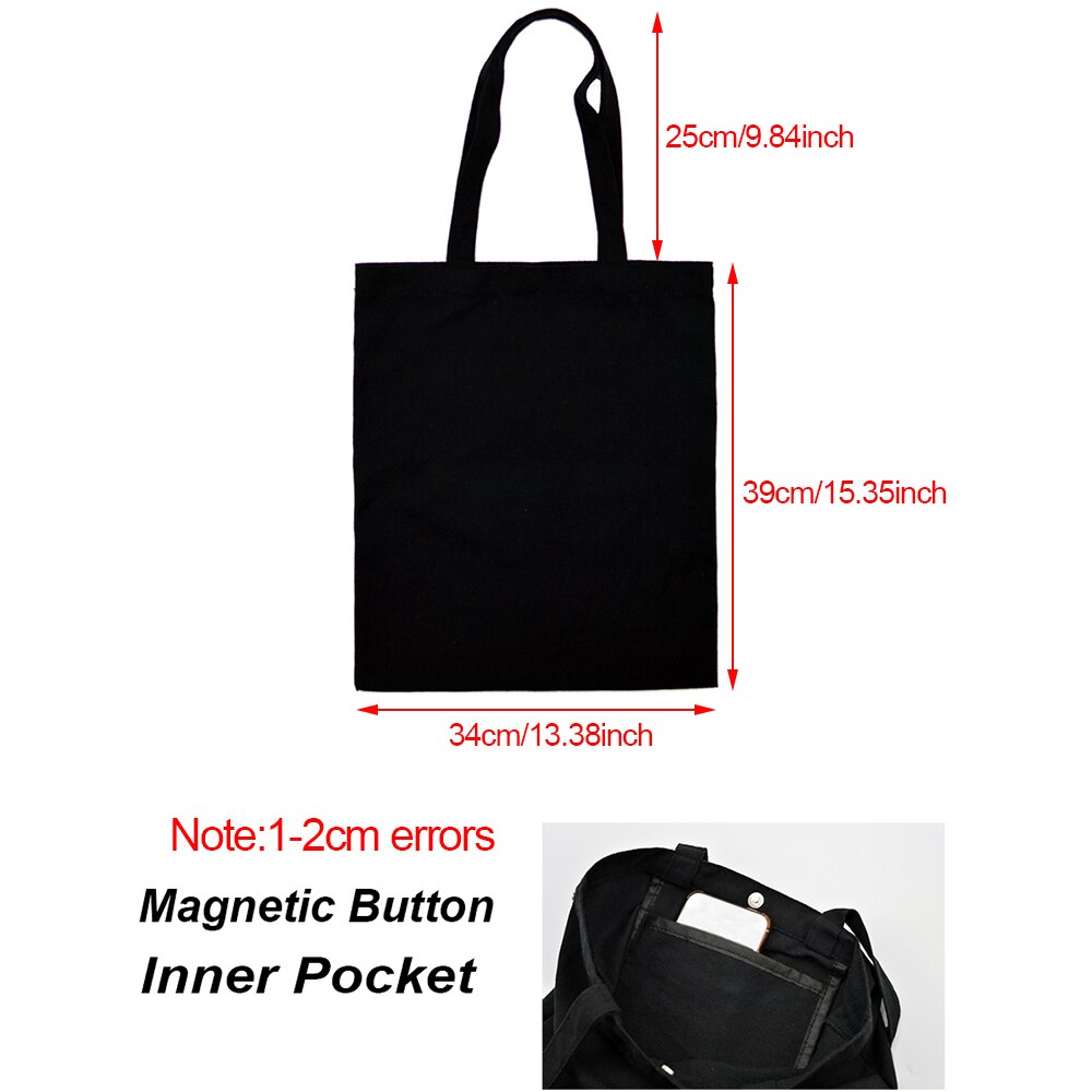 Black Foldable Eco Travel Bags