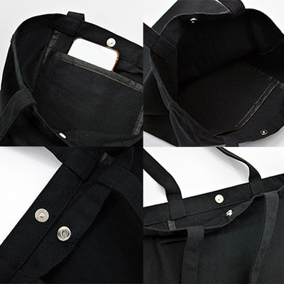 Black Foldable Eco Travel Bags