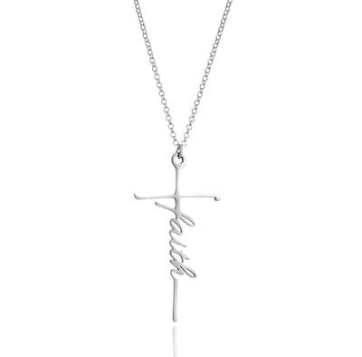 Trendy Big Cross Chains Choker Necklace