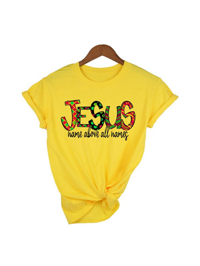 Jesus Name Above All Names Graphic Tees