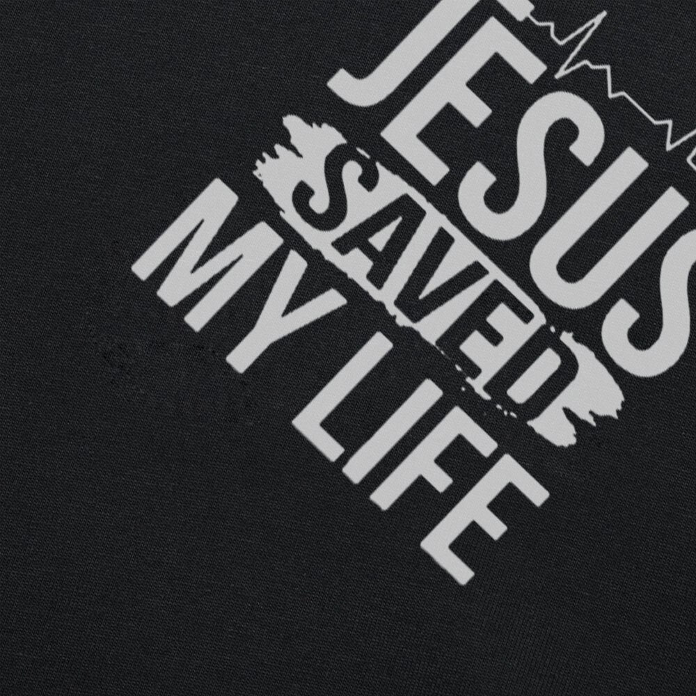 Summer Printed Jesus Saved My Life T Shirts