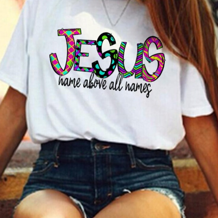 Jesus Name Above All Names Graphic Tees